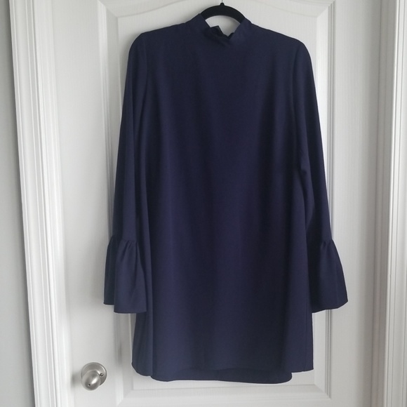 🌻LULU's🌻 Mod Squad Shift Dress in Navy - Picture 5 of 6